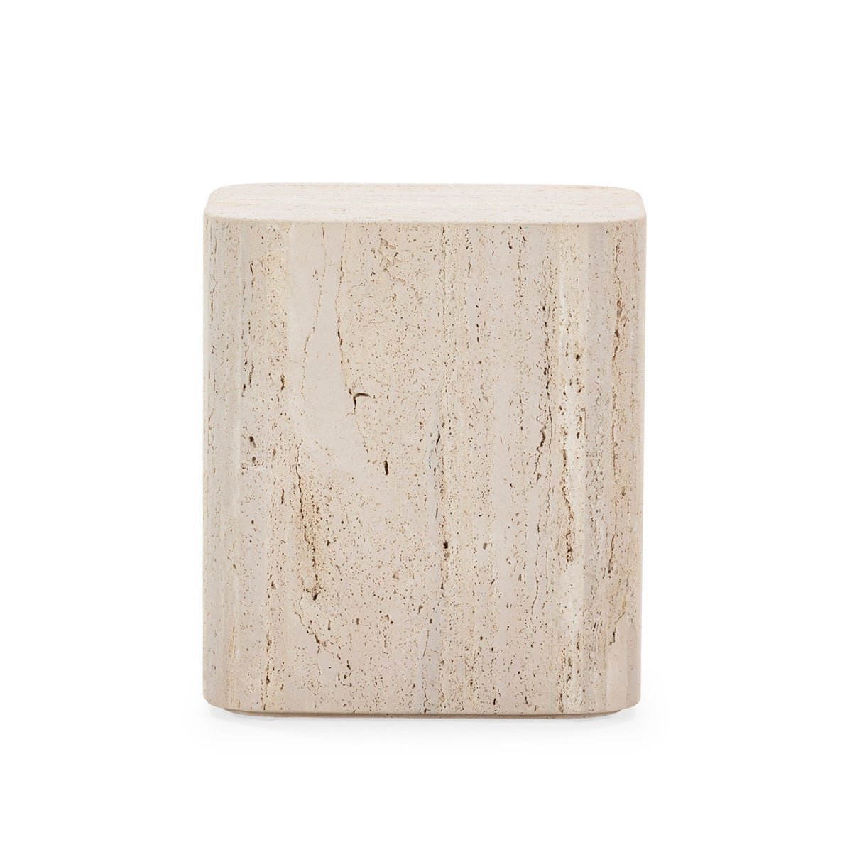 Travertine Side table - Ideal Furniture ES