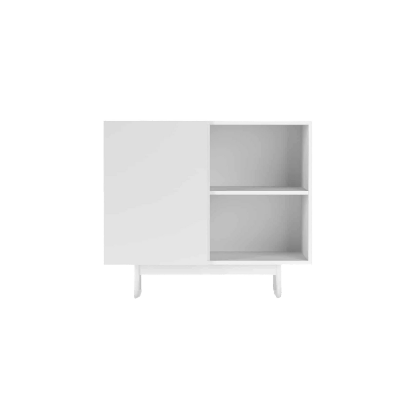 601 - 2 White Shoe Cabinet - Ideal Furniture ES