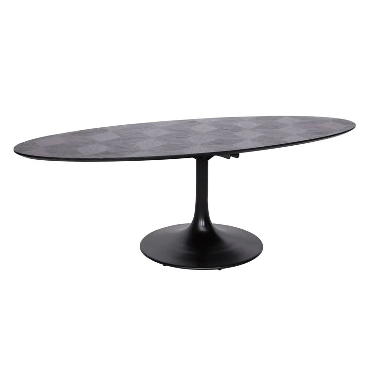 Blax Oval Dining Table - Ideal Furniture ES