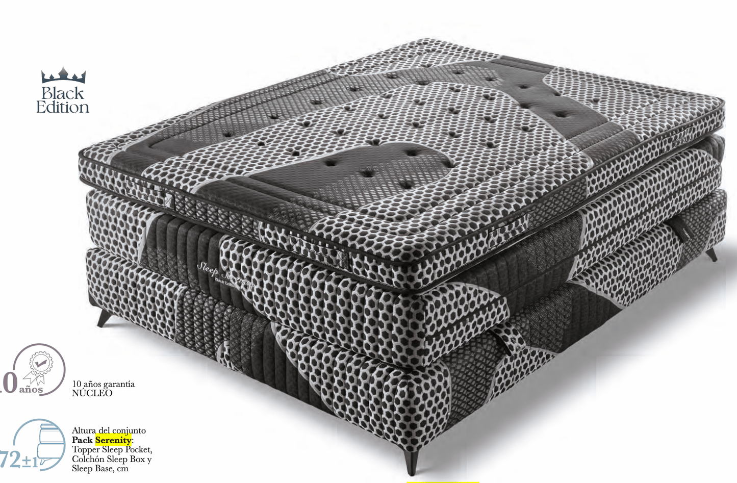 Pack Serenity Mattress - Ideal Furniture ES