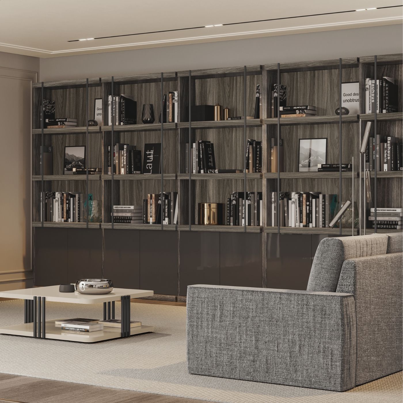 New York 02/2350 Bookshelf - Ideal Furniture ES