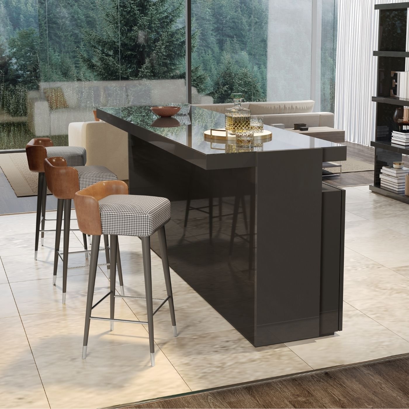 Ellender bar stool - Ideal Furniture ES
