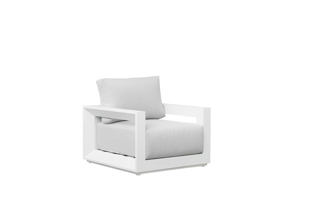 White Onix Living Chair - Ideal Furniture ES