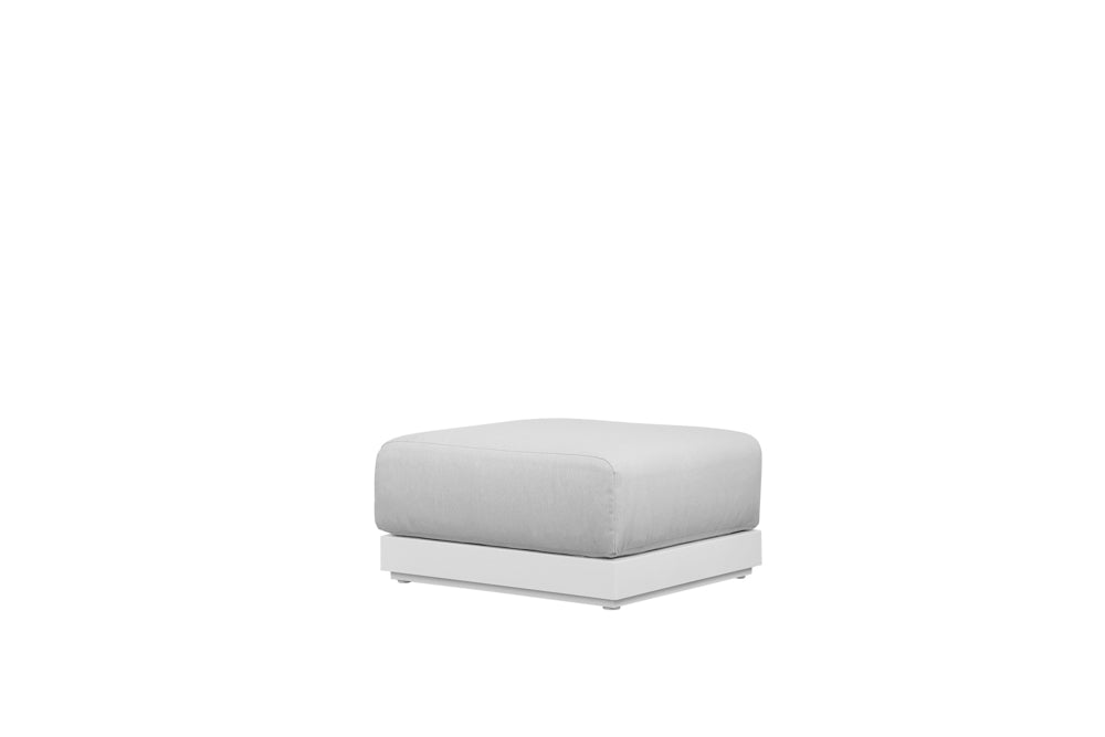 White Onix Puff - Ideal Furniture ES