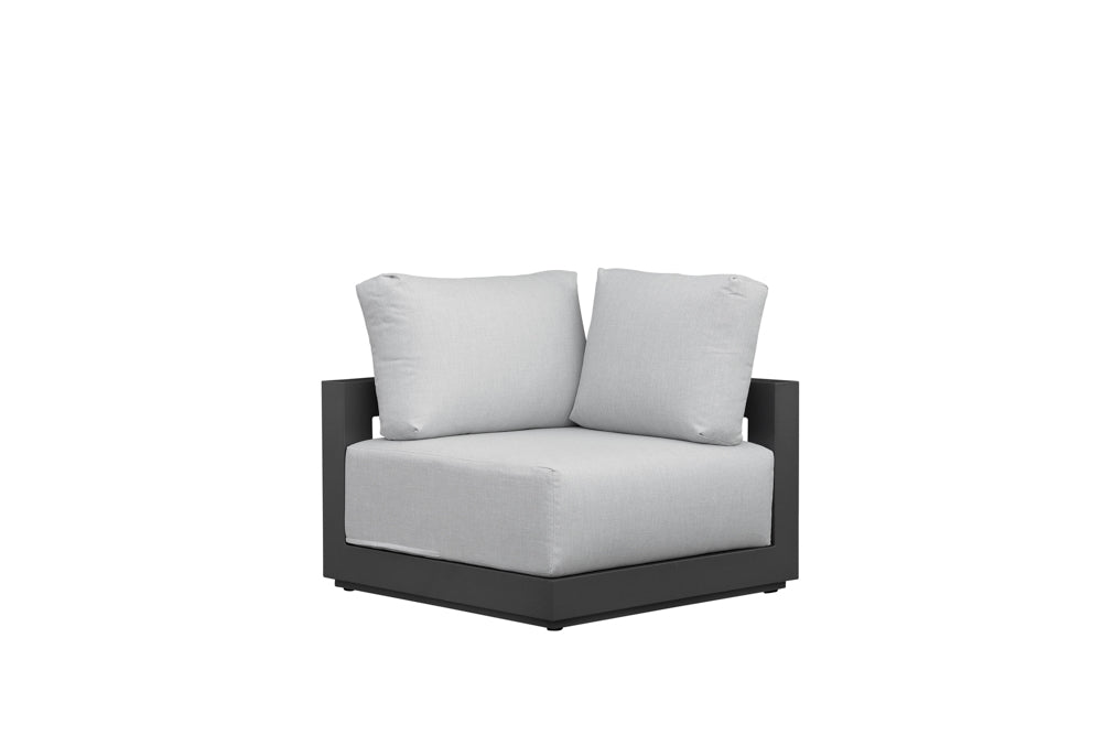 Black Onix Corner Sofa - Ideal Furniture ES