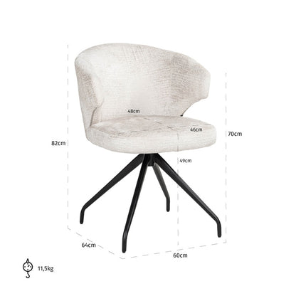 Milly Dining Chair - Ideal Furniture ES