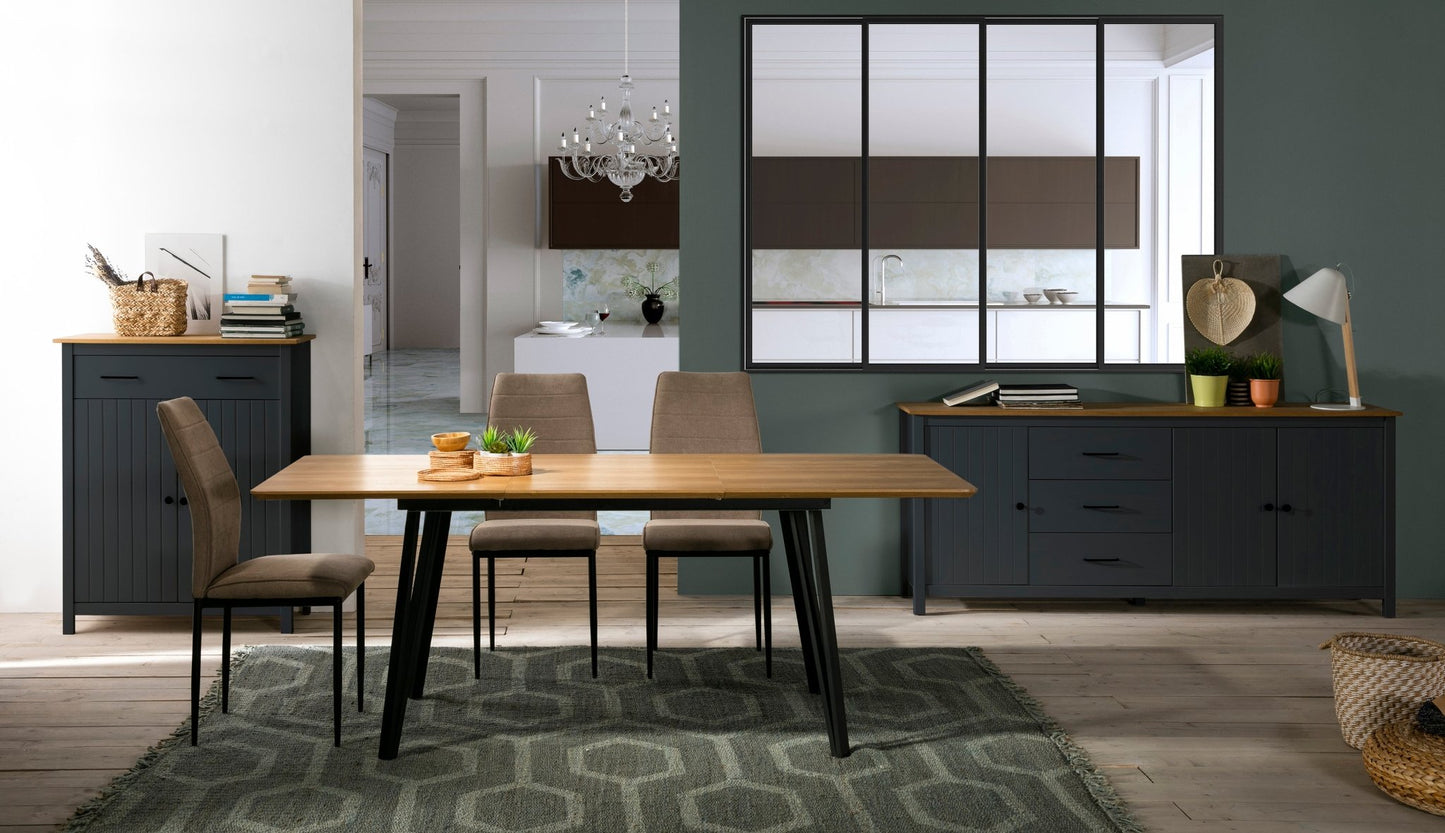 Miranda 3p 3c Sideboard - Ideal Furniture ES
