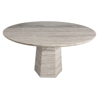 Westin travertine dining table