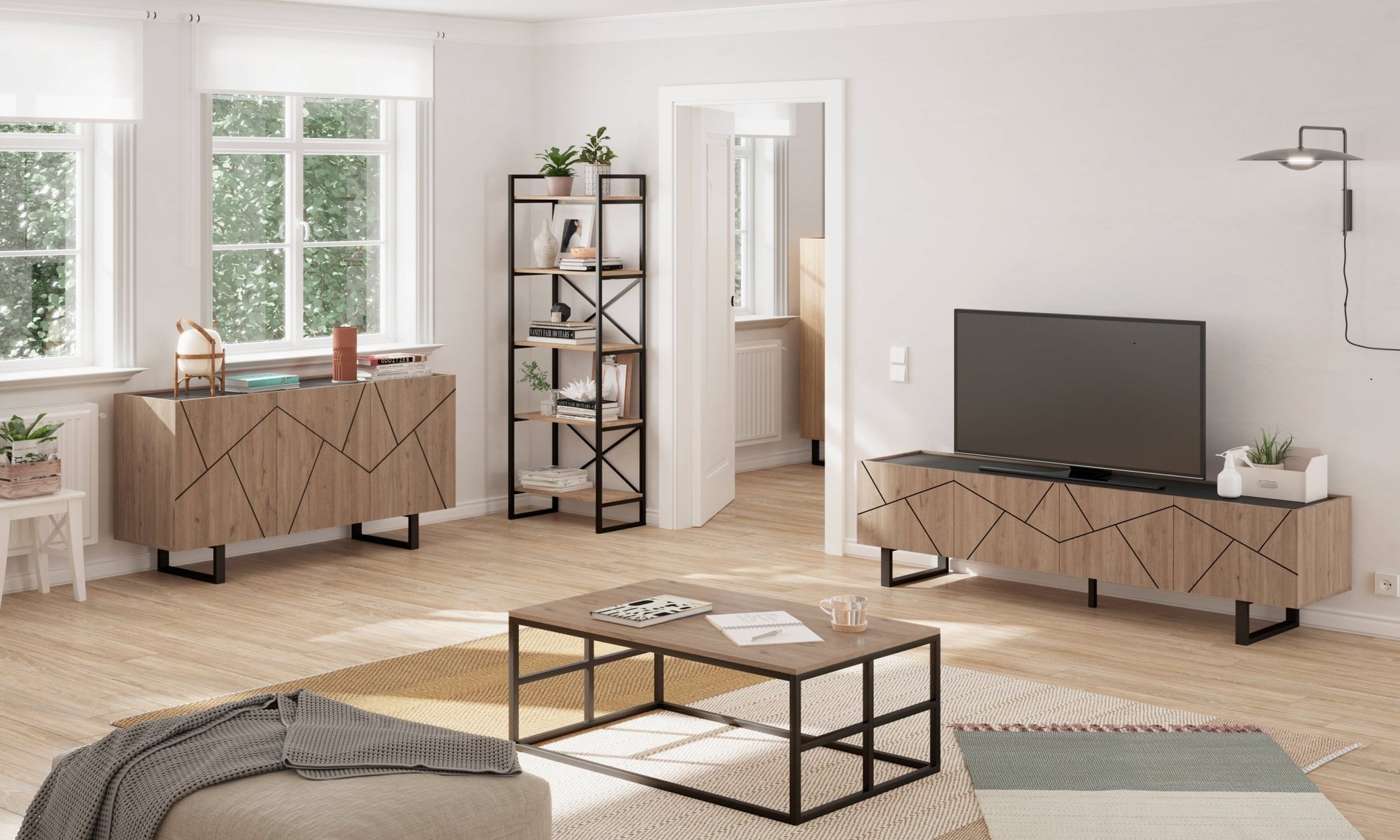 Milena 4p Sideboard - Ideal Furniture ES