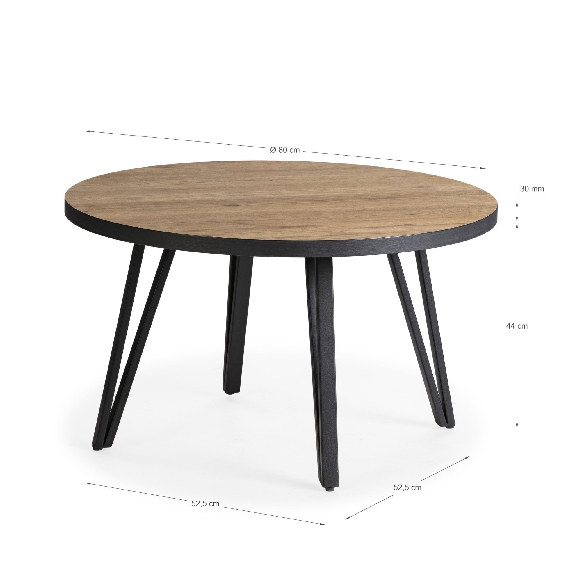 Sindi Circular Coffee Table - Ideal Furniture ES