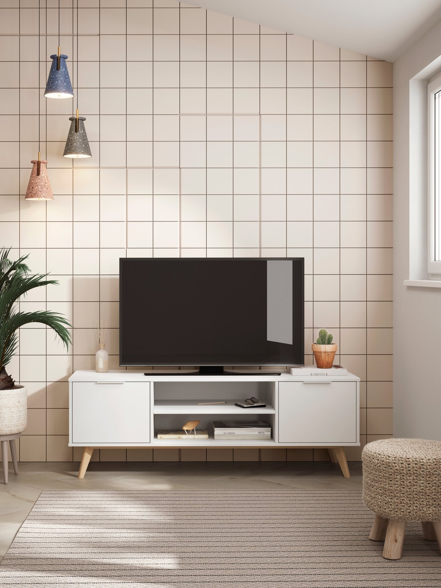 Campus 2p2h TV Unit - Ideal Furniture ES