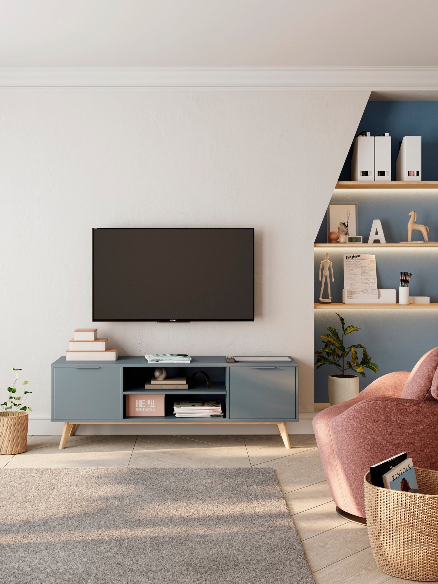 Pisco small TV Unit - Ideal Furniture ES