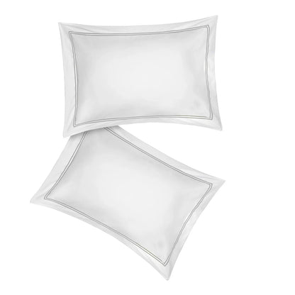 100% Percal Cotton 200 threads Bedding Set (200x200cm Beds - Ideal Furniture ES