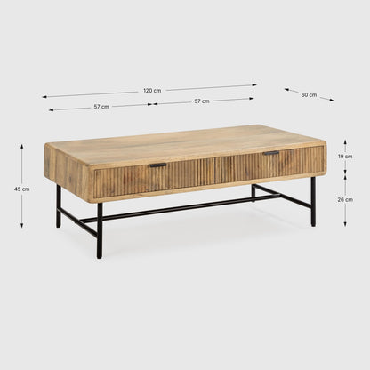 Mundra Coffee Table - Ideal Furniture ES