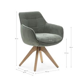 Sillon Giratorio Donatelo - Ideal Furniture ES