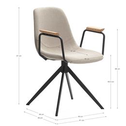 Silla Giratoria Tali - Ideal Furniture ES