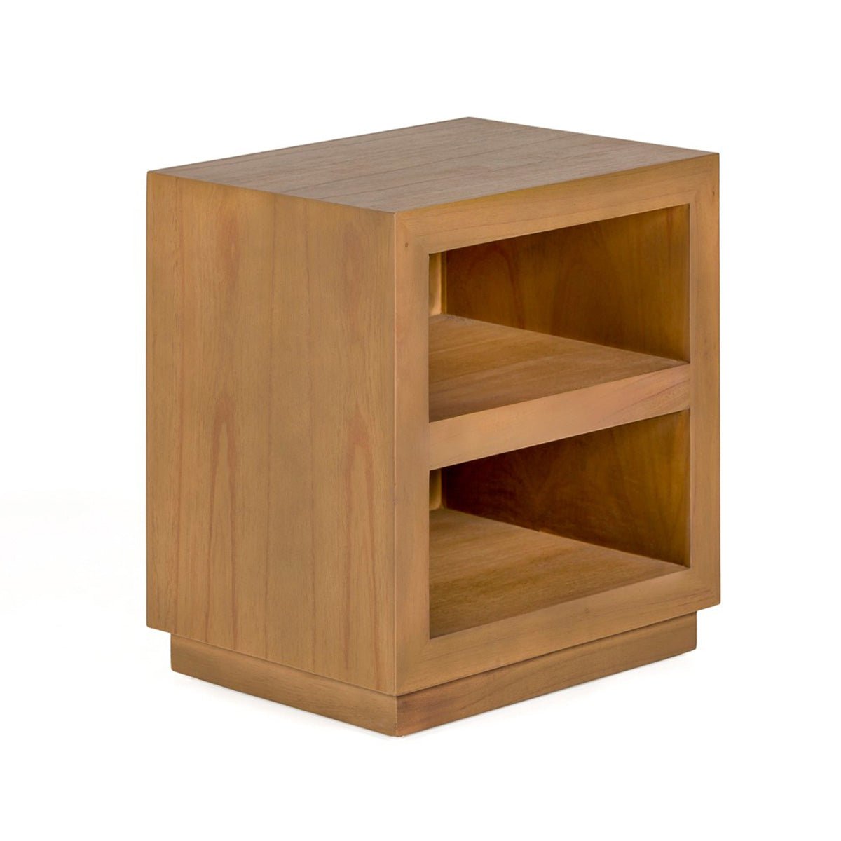 Madera de cedro natural 2 Bedside Table - Ideal Furniture ES