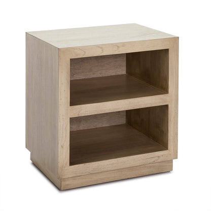 Madera de cedro natural 2 Bedside Table - Ideal Furniture ES