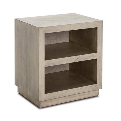 Madera de cedro natural 2 Bedside Table - Ideal Furniture ES