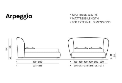 Arpeggio bed - Ideal Furniture ES