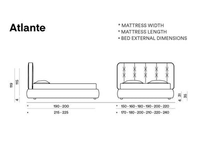 Atlante bed - Ideal Furniture ES