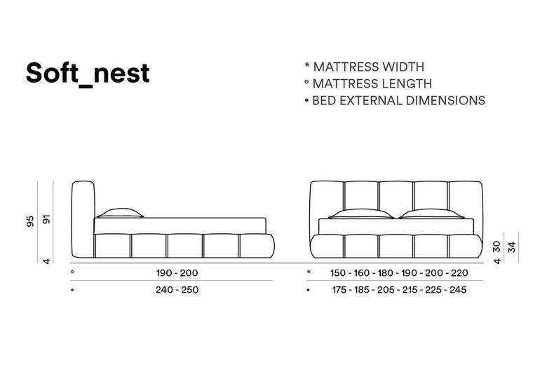 Softnest bed - Ideal Furniture ES