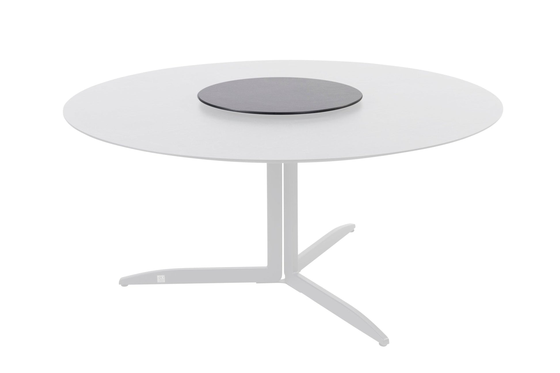 Lazy Susan HPL Slate - Ideal Furniture ES