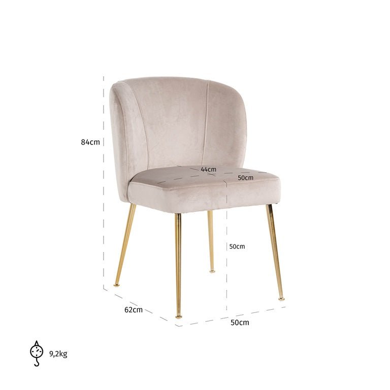 Cannon Dinning Chair - Ideal Furniture ES