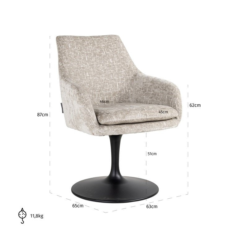 Marlon Dining Chair - Ideal Furniture ES