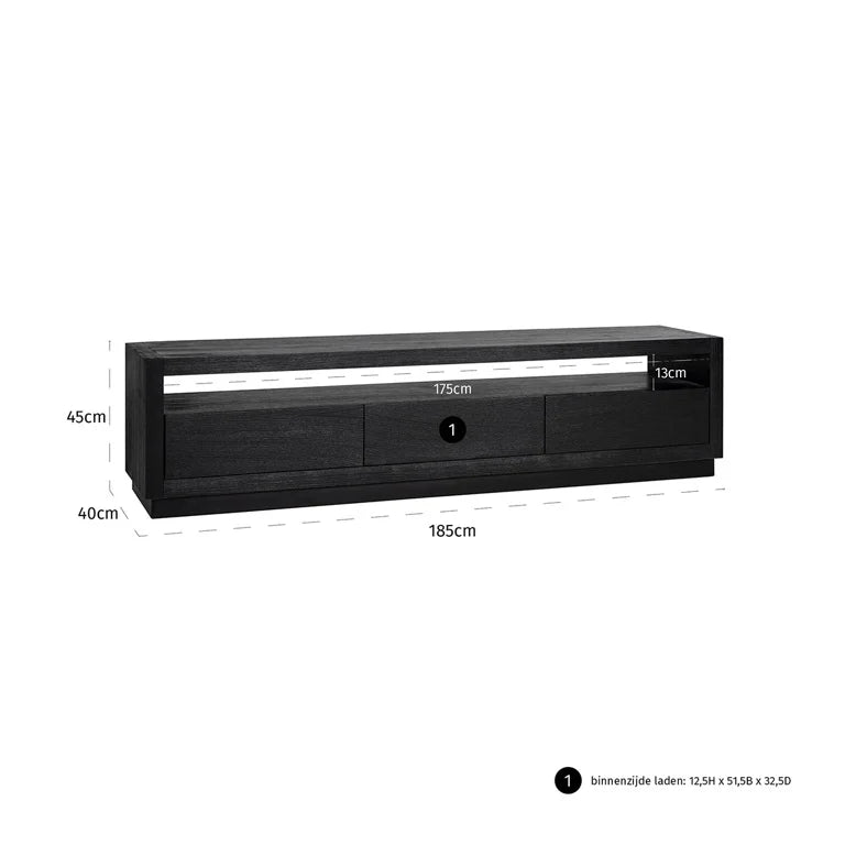 Oakura TV Unit - Ideal Furniture ES