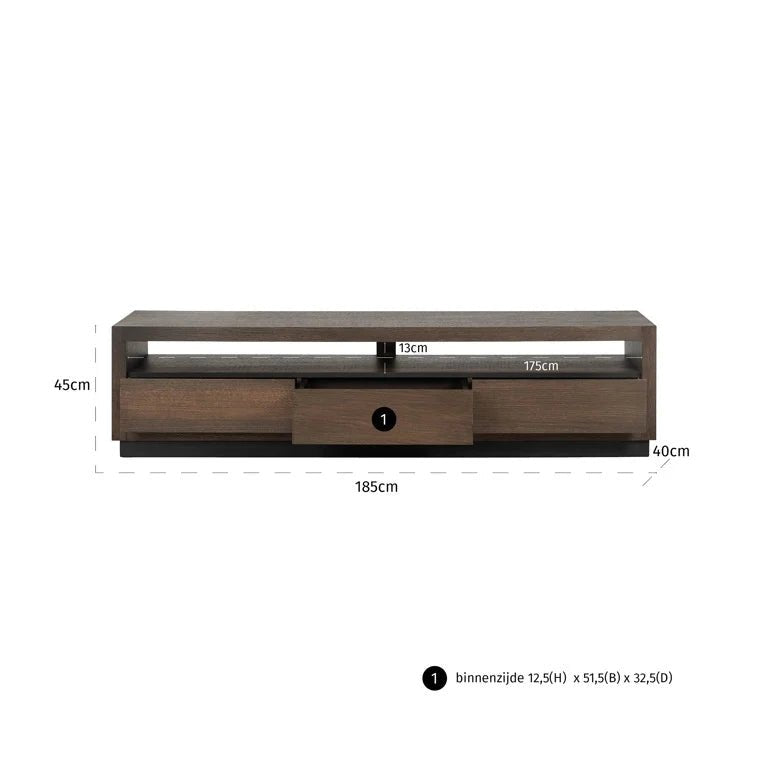 Oakura TV Unit - Ideal Furniture ES