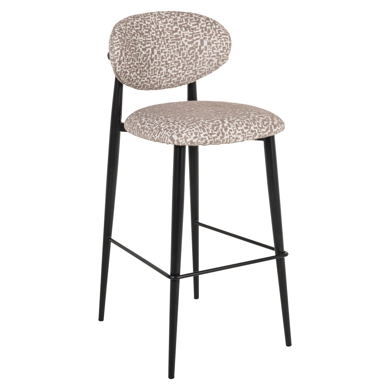 Dantes Natural Bar Stool - Ideal Furniture ES