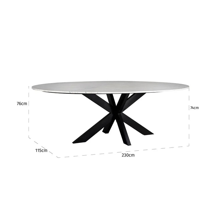Lexington Dining Table - Ideal Furniture ES