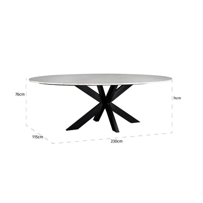 Lexington Dining Table - Ideal Furniture ES