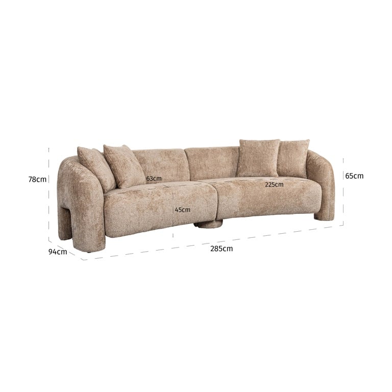 Milania Sofa - Ideal Furniture ES