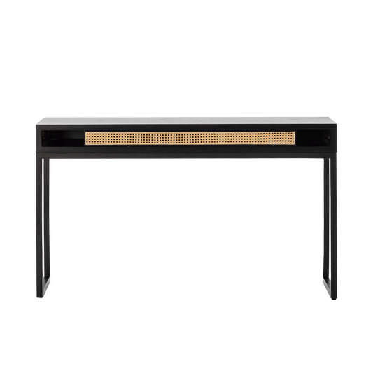 Black Slim Dressing Table - Ideal Furniture ES