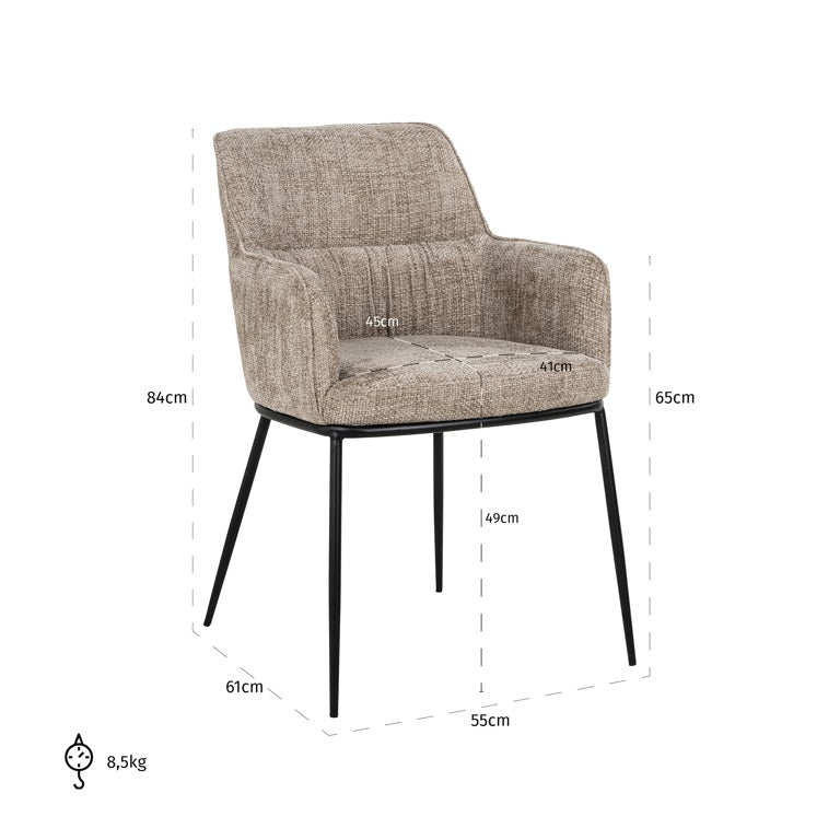 Bella Dining Chair - Ideal Furniture ES