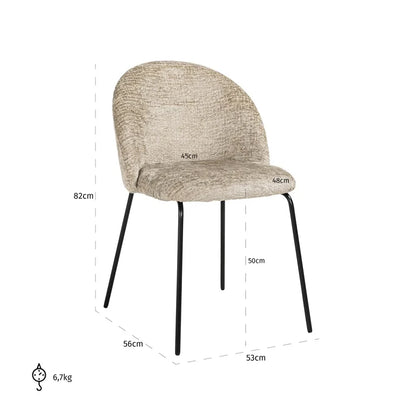 Alyssa Dining Chair - Ideal Furniture ES