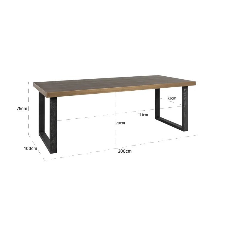 Bloomville Rectangular Dining Table - Ideal Furniture ES