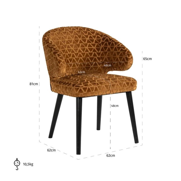Indigo Dining Chair - Ideal Furniture ES