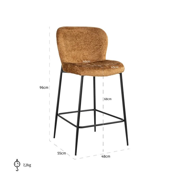Darby Bar Stool - Ideal Furniture ES