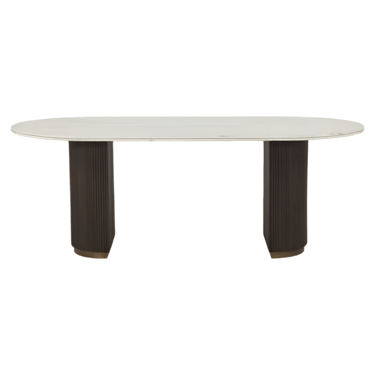 Mayfield Oval Dining Table - Ideal Furniture ES