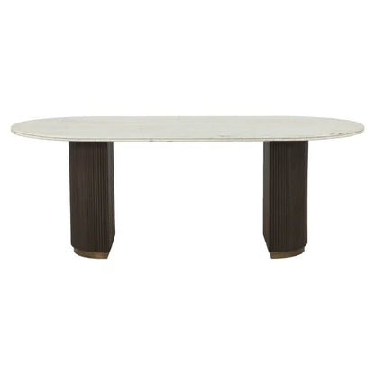 Mayfield Oval Dining Table - Ideal Furniture ES