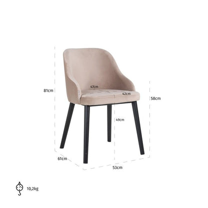 Twiggy Dining Chair - Ideal Furniture ES