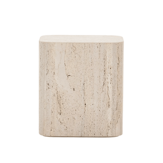 Travertine Side table - Ideal Furniture ES