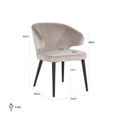 Indigo Dining Chair - Ideal Furniture ES