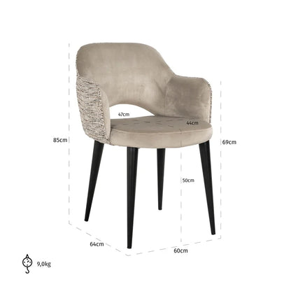 Giovanna Dining Chair - Ideal Furniture ES