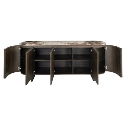 Langford Brown Sideboard - Ideal Furniture ES