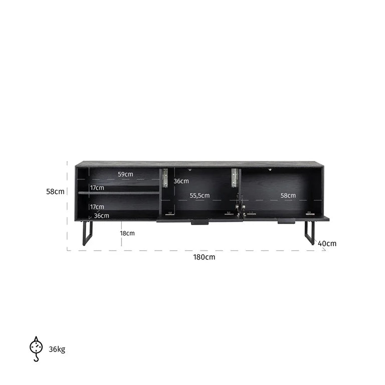 Blax TV Unit - Ideal Furniture ES