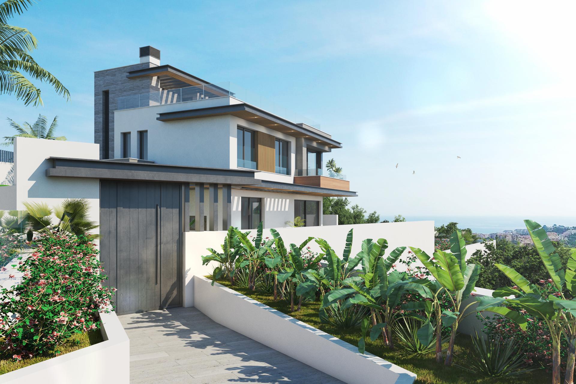 bali villas real estate interior design in cala de mijas, home furniture, luxury, elegant, house design.